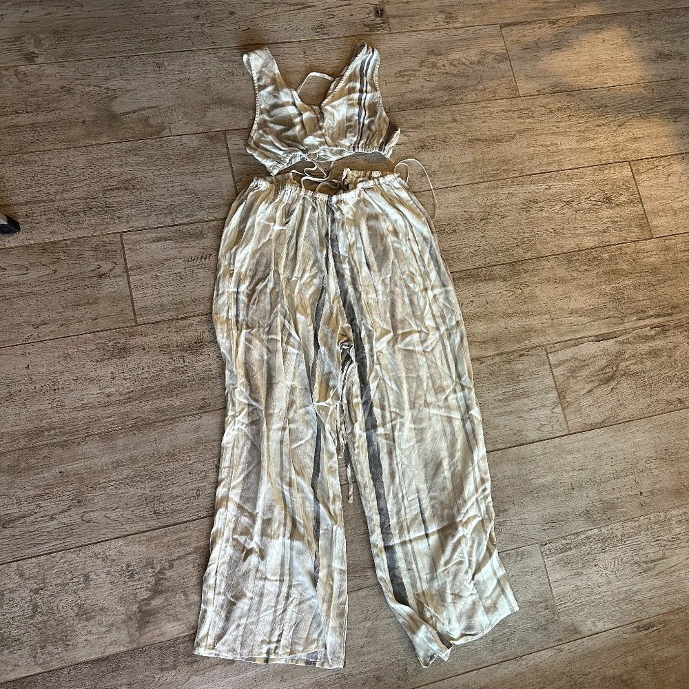 NWT Mahina Almost 2-Piece Jumpsuit